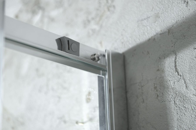 Aqualine ARLETA čtvrtkruhová sprchová zástěna 800x800mm, čiré sklo HLS800Y