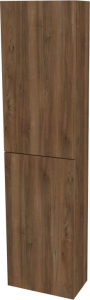 Mereo Aira, koupelnová skříňka 170 cm vysoká, levé otevírání, Multidecor, Ořech Pacifik tabákový CN794LNOPT2