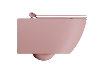 GSI PURA závěsná WC mísa, Swirlflush, 36x55cm, blush dual-mat 881524