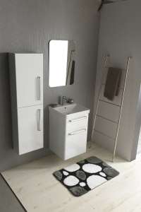 Sapho SEGA sušák ručníků na opření 550x1700x70mm, nerez mat SE102