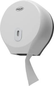 Aqualine EMIKO zásobník na toaletní papír do průměru 26cm, 270x280x120mm, ABS bílá 1319-90