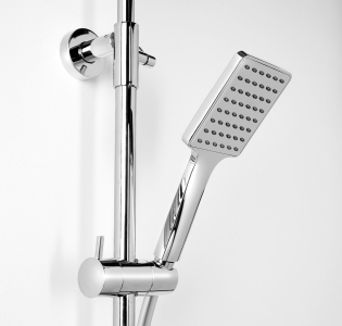Sapho CUBEMIX sprchový sloup s pákovou baterií, chrom CM139