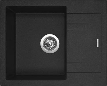 Granitový dřez Sinks LINEA 600 N Granblack+MIX 350P LI60030NMI350P