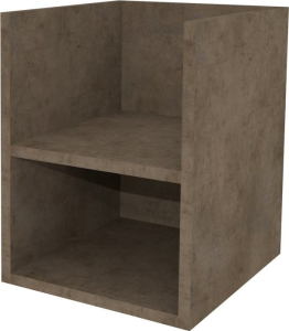 Mereo Aira, koupelnová skříňka 40 cm, spodní, Multidecor, Beton Chicago tm šedý CN795SBCS2