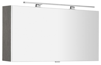 Sapho CLOE galerka s LED osvětlením 100x50x18cm, dub stříbrný CE100-0011