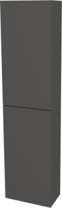 Mereo Aira, koupelnová skříňka 170 cm vysoká, levé otevírání, Multidecor, Šedý diamant CN794LNSEDD