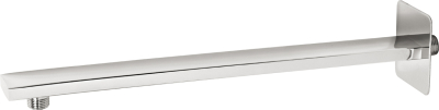 Novaservis Rameno pevné sprchy hranaté ze stěny 400 mm chrom RAM405,0