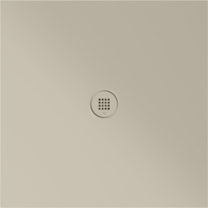 GSI Keramická sprchová vanička, čtverec 90x90x2cm, creta mat 46090908