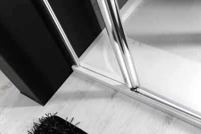 Gelco ONE sprchové dveře s pevnou částí 1100 mm, čiré sklo GO4811
