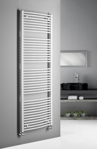 Aqualine ORBIT otopné těleso s bočním připojením 600x1850 mm, bílá ILO86T