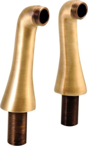 Sapho ANTEA připojení pro instalaci vanové baterie na okraj vany (pár), bronz 9856