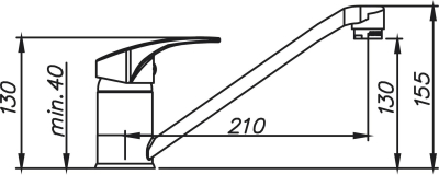 Nerezový dřez Sinks COMPACT 435 V+PRONTO CMM4655VPRCL