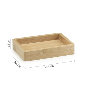 Gedy BONNIE mýdlenka na postavení, bambus BN1135