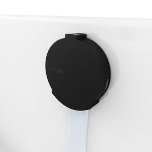 Polysan Vanová souprava s napouštěním, bovden, délka 600mm, zátka 72mm, černá mat 71851.21