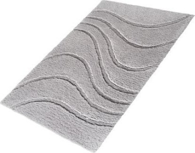 Ridder LA OLA předložka 60x90cm s protiskluzem, polyester, šedá 729307