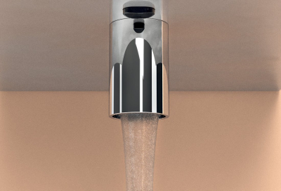 NOFER VELOX zrcadlová skříňka 80cm se senzorovým dávkovačem mýdla, vodovodní baterií a osoušečem rukou MUM000114