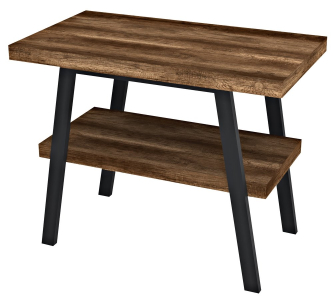 Sapho AVICE deska pod umyvadlo 80x39cm, tl.5cm, dub tmavý AV8811