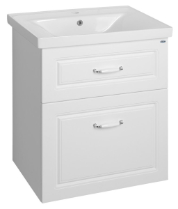 Aqualine FAVOLO umyvadlová skříňka 61, 5x72, 5x44cm, bílá mat FV265
