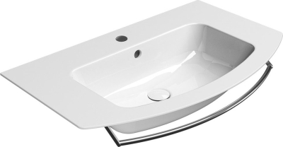 GSI PURA keramické umyvadlo Slim oblé 82x49cm, bílá ExtraGlaze 8826111