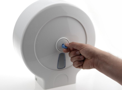 MARPLAST Zásobník na toaletní papír max. Ø 29cm, ABS, bílá 608