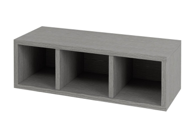 Sapho ESPACE otevřená policová skříňka 20x60x22cm, dub stříbrný ESC140-1111