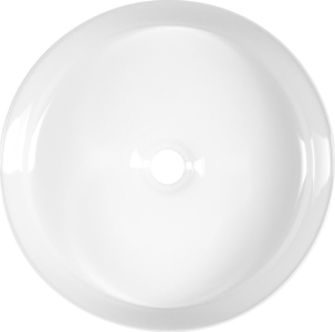 Sapho FIASTRA keramické umyvadlo na desku, Ø 40cm, bílá FT801