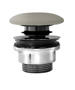 GSI GSI umyvadlová výpust 5/4“, click-clack, keramická zátka, 5-65mm, creta mat PCS08