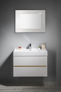 Sapho ARAK zrcadlo s lištami a fazetou 60x80cm AR060