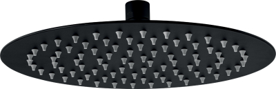 Novaservis Pevná sprcha průměr 250 mm, ECO černá RUP/250,5