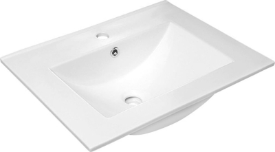Sapho SLIM keramické umyvadlo, nábytkové, 60x46, 5cm, bílá 1601-60