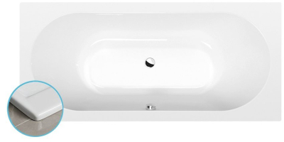 Polysan VIVA B SLIM obdélníková vana 175x80x47cm, bílá 88119S