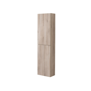 Mereo Aira, koupelnová skříňka 157 cm vysoká, pravé otevírání, dub CN724P