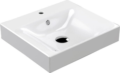 Kerasan CENTO keramické umyvadlo 50x45cm, bílá 353001