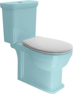 GSI CLASSIC WC sedátko, Soft Close, Quick Release, bílá/chrom MSC87CN11