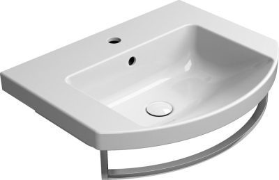 GSI NORM čelní držák ručníků 60cm, pro umyvadlo 8645111, chrom PANMA60