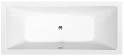 Polysan KRYSTA SLIM obdélníková vana 180x70x39cm, bílá 72906S