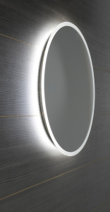 Sapho VISO kulaté zrcadlo s LED osvětlením ø 80cm VS080