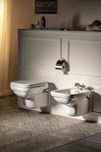 Kerasan WALDORF bidet závěsný 37x55cm, bílá 4125K1