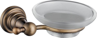 Sapho DIAMOND mýdlenka, mléčné sklo, bronz 1318-02
