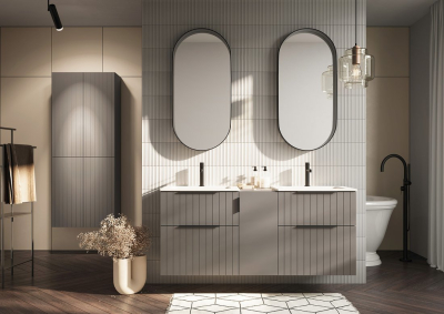 Sapho CIRASA umyvadlová skříňka 69, 8x52x46cm, agila strip CR701-4343S