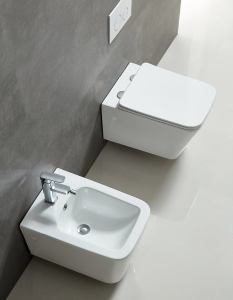 Sapho PORTO závěsná WC mísa, Rimless, 36x52cm, bílá PZ102WR
