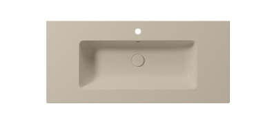 GSI PURA keramické umyvadlo Slim 102x46cm, creta mat 8886108