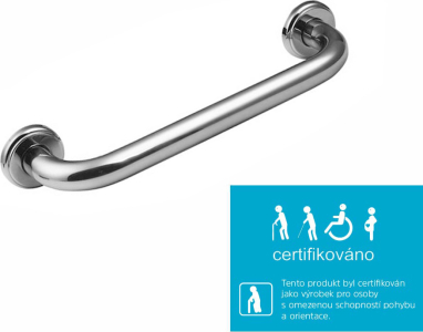 Mereo Madlo rovné, nerez, 20 cm KD803