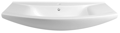 Aqualine ZERO 97 keramické umyvadlo nábytkové 97x51cm, bílá 6095