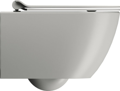 GSI PURA závěsná WC mísa, Swirlflush, 36x50cm, cenere dual-mat 881617