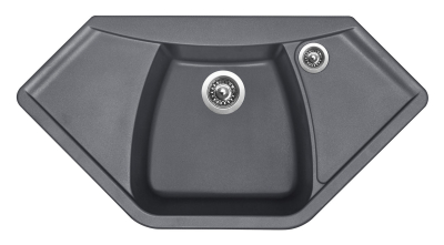 Granitový dřez Sinks NAIKY 980 Titanium TLNA98051072
