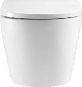 Mereo WC závěsné kapotované, Smart Flush RIMLESS, 490x370x360, keramické, vč. sedátka CSS126 VSD82T2