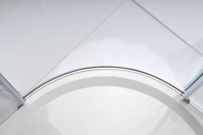 Gelco LEGRO čtvrtkruhová sprchová zástěna dvoukřídlá 900x900mm, čiré sklo GL5590
