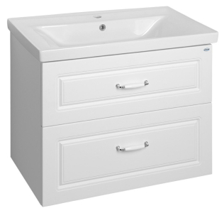 Aqualine FAVOLO umyvadlová skříňka 86, 5x60x44, 6cm, bílá mat FV290