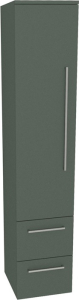 Mereo Bino, koupelnová skříňka vysoká 163 cm, levá, Multidecor, Zelená Verde CN697ZEV1